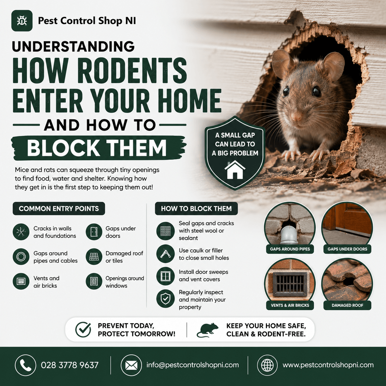 Understanding How Rodents Enter Your Home and How to Block Them