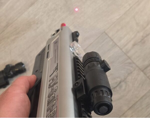 Laser Scope for Salt Power Gun