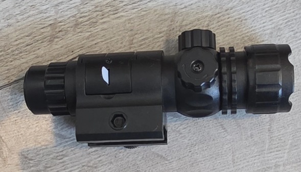 Laser Scope for Salt Power Gun