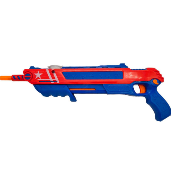 Red and Blue Salt Power Gun